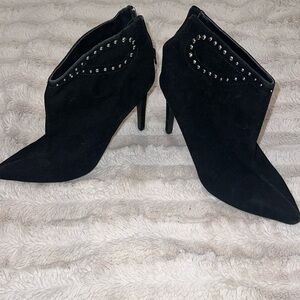 Kenny Loves Penny Black studded Booties